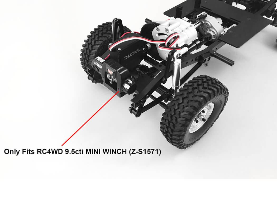 RC4WD KANGAROO FRONT BUMPER FOR MOJAVE II 2/4 DOOR BODY SET (BLACK)