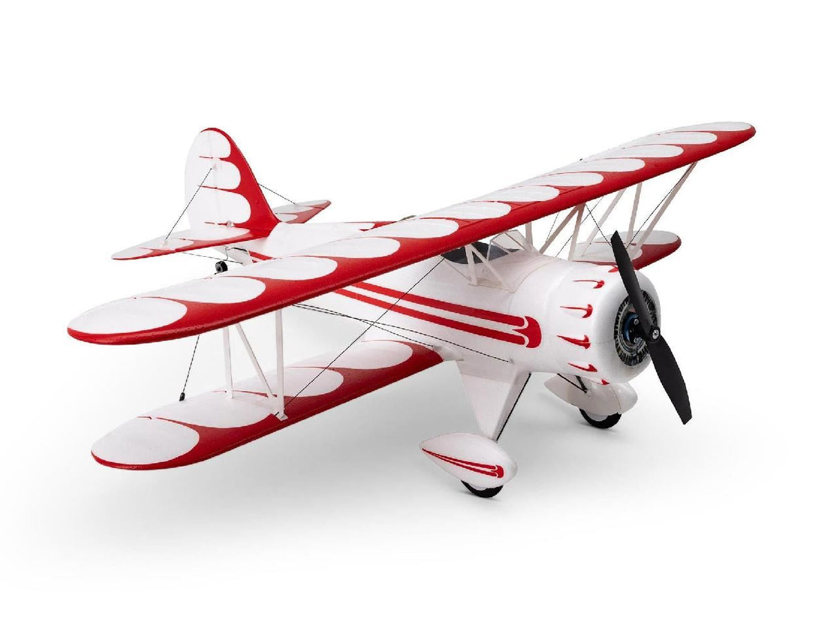 E Flite UMX WACO BNF Basic with AS3X and SAFE Select, White
