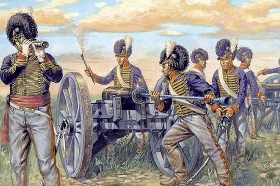 Italeri Napoleonic Wars Brit Artillery