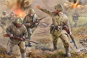 Zvesda 1/72 Soviet Infantry 1941