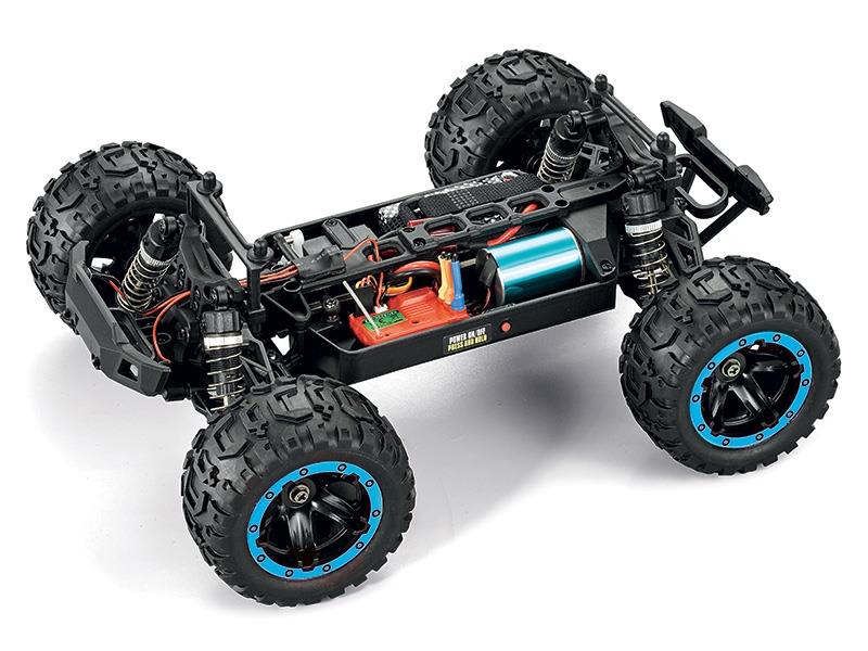 BlackZon Slyder MT Turbo 1/16 4WD 2S Brushless - Blue