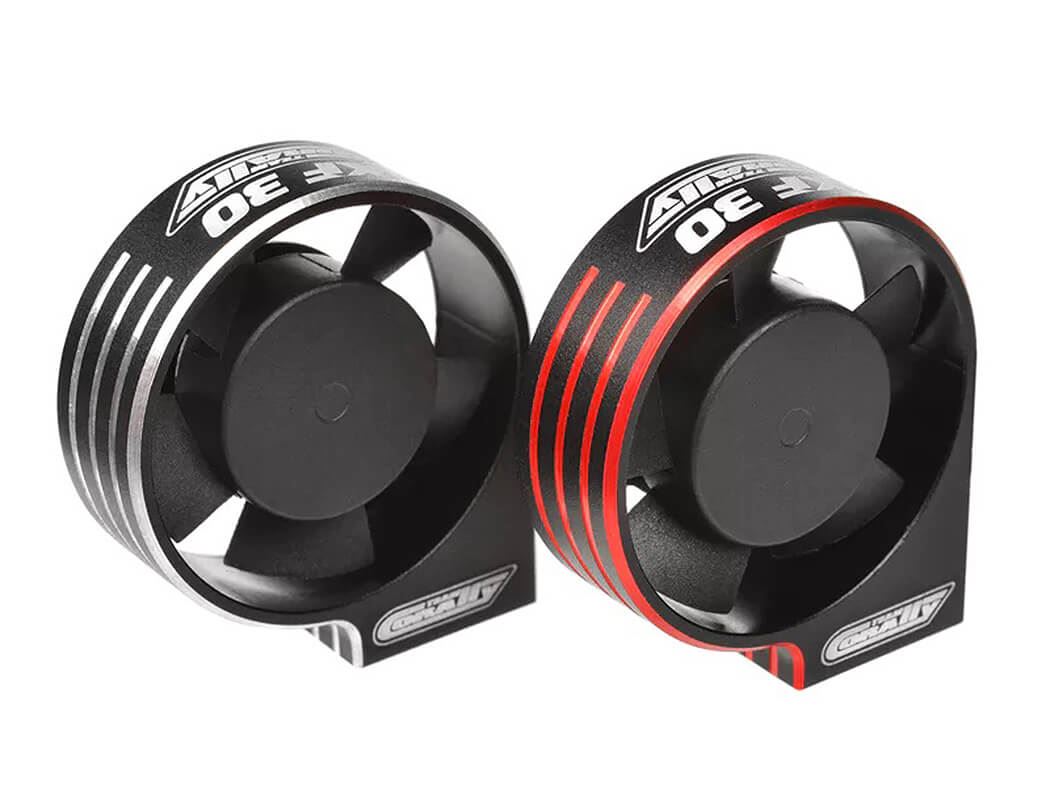 CORALLY ESC ULTRA HIGH SPEED FAN XF-30 BEC CONN. 30MM BK/SI