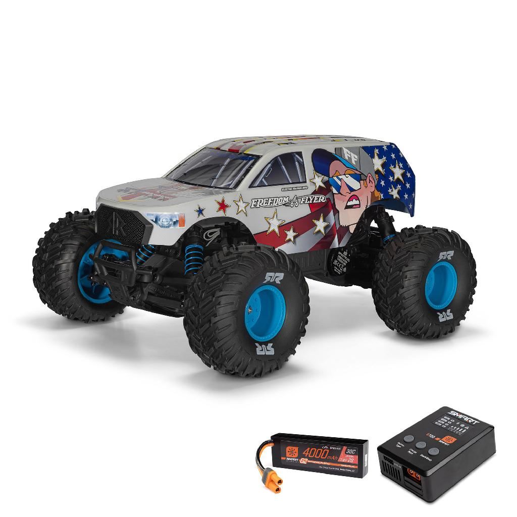 Arrma 1/10 Freedom Flyer 223S 2Wd Rtr Brushless Monster Truck (Bat