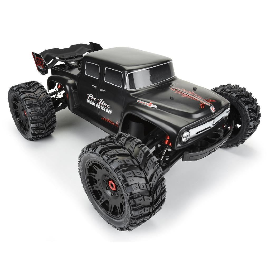 Pro 1/5 Pre-Cut Ford F-100 Bash Armor Black Body: Kraton 8S