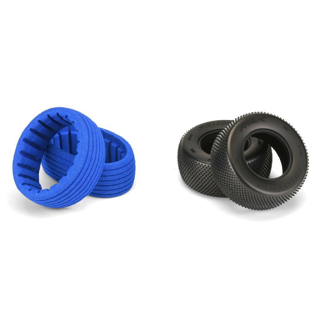 Proline 1/10 Prism Cr3 Rear 2.2In/3.0In Carpet Short Course Tires (2)