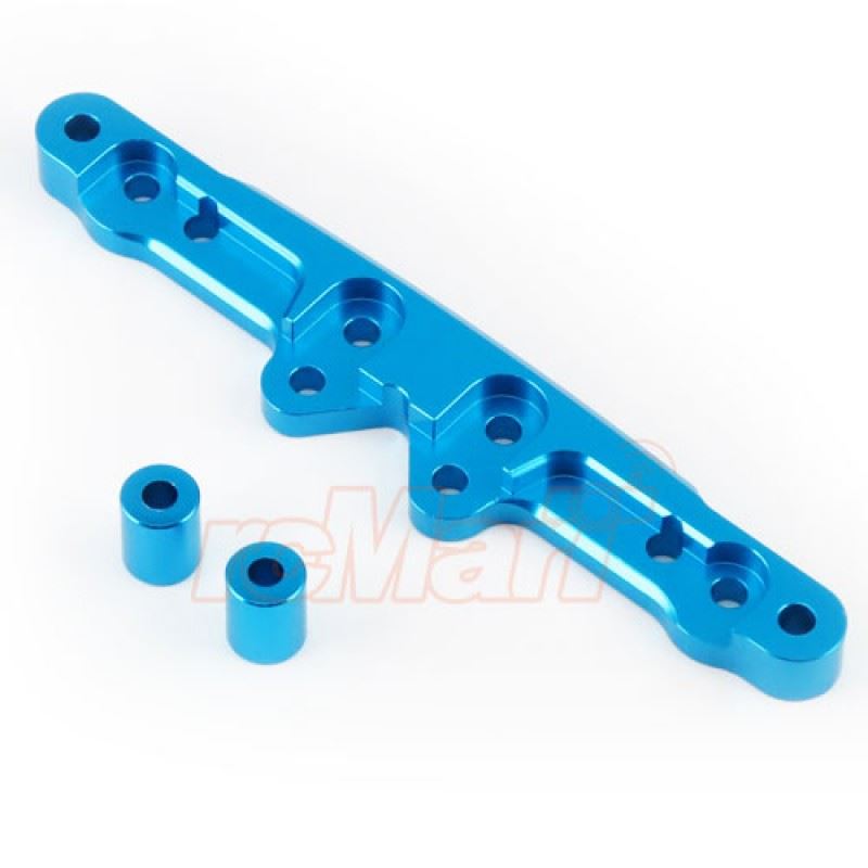Yeah Racing Front Shock/Damper Tower Aluminum Blue for Tamiya XV-01