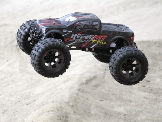 HOBAO HYPER MT PLUS ELECTRIC MONSTER TRUCK 80% ROLLING CHASSIS