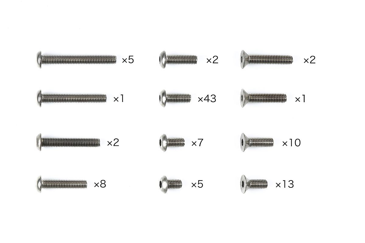 Tamiya XM-01 Titanium Screw Set