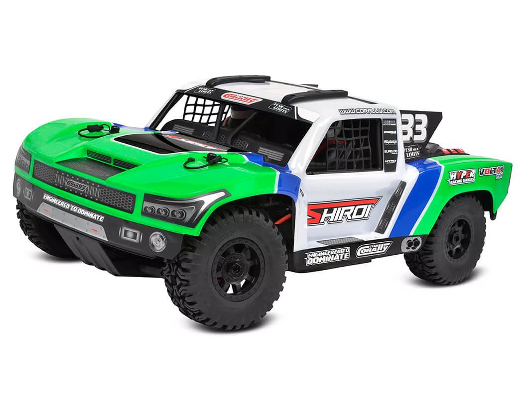Corally Shiroi Xp6 Brushless Short Course Truck Rtr - Green
