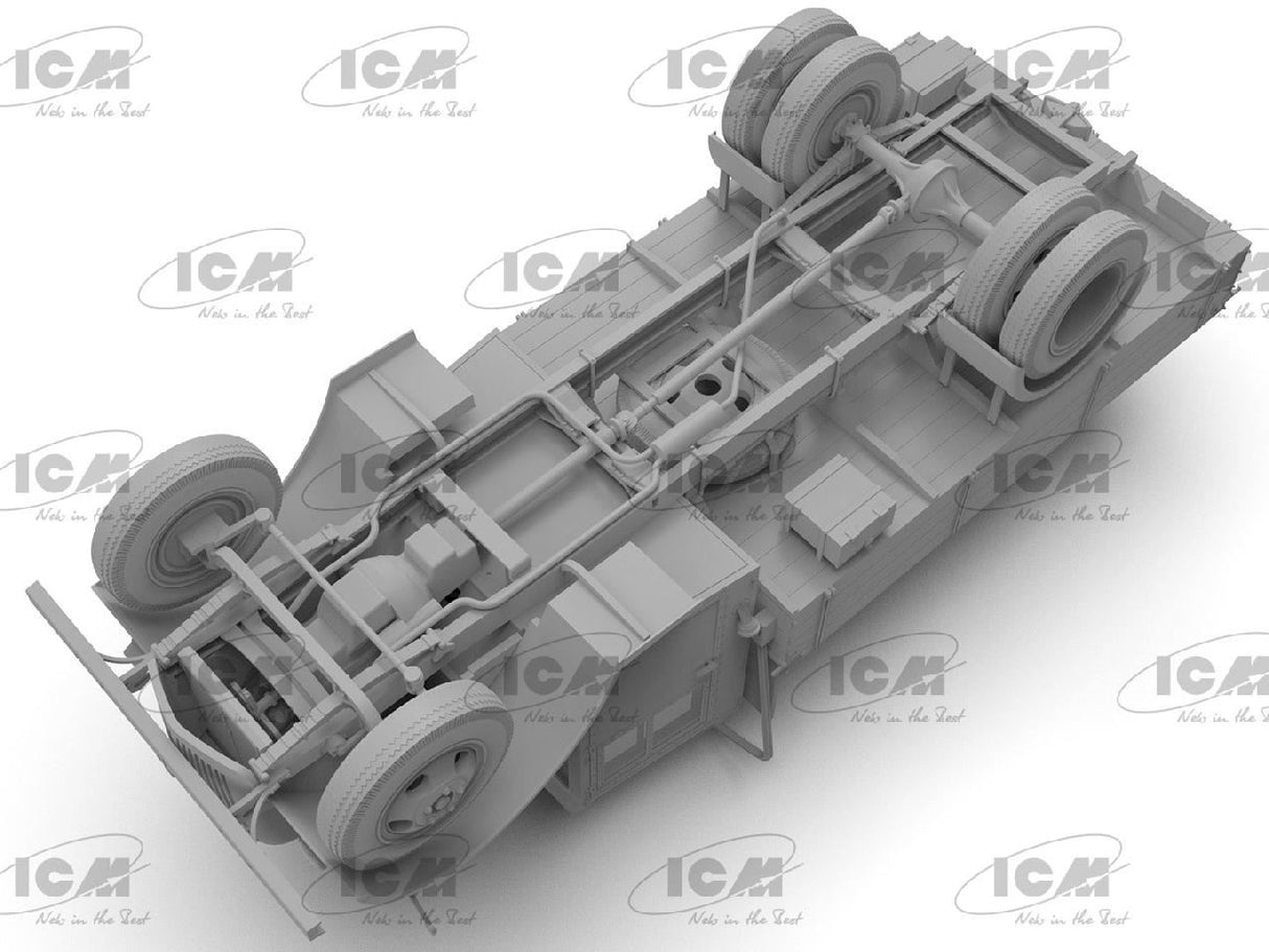 Icm V3000S 'Einheitsfahrerhaus', Wwii German Military Truck