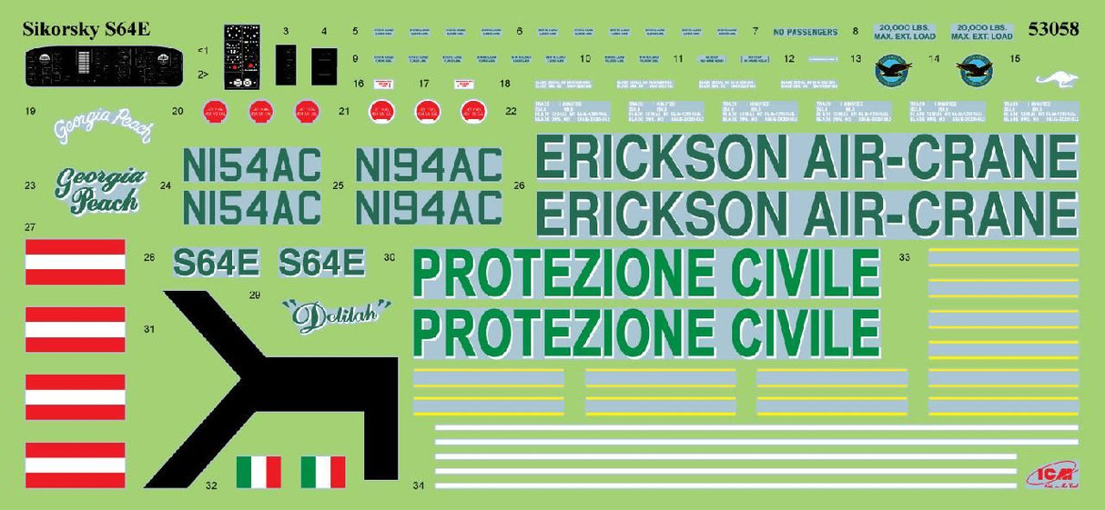 Icm Sikorsky S-64E Skycrane