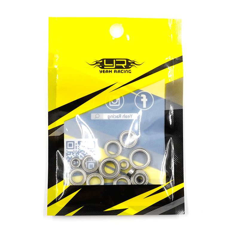 Yeah Racing Steel Bearing Set (14pcs) For Tamiya Dancing Rider T3-01