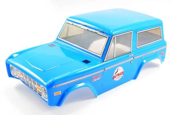 FTX OUTBACK PAINTED TREKA BODYSHELL - BLUE
