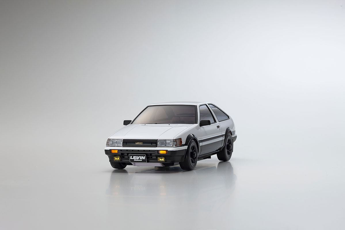 Mini-Z Awd Toyota Corolla Levin Ae86 White-Black (Ma020N-L/Kt531P)