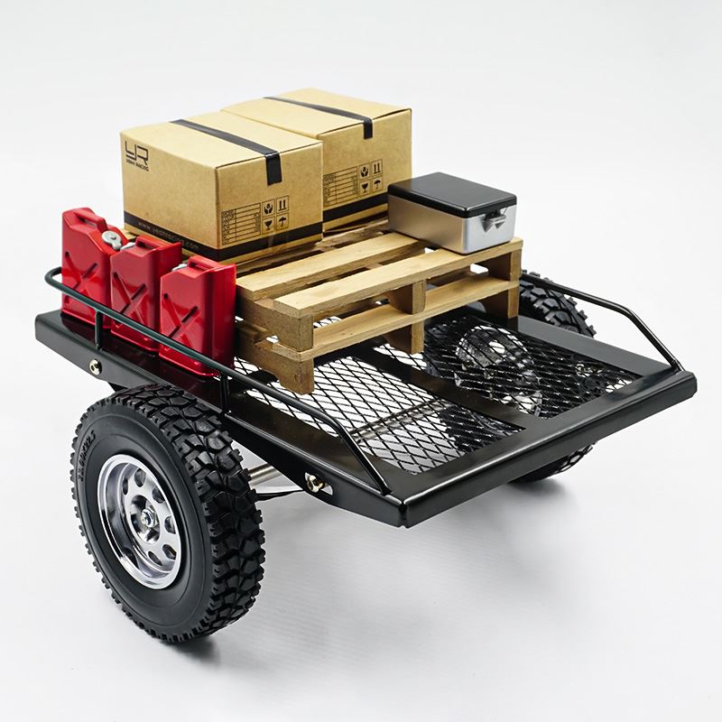 Yeah Racing 1/10 Metal Leaf Spring Hitch Mount Trailer V2