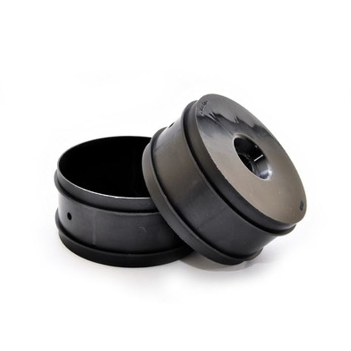 HOBAO REVO WHEEL 3.3 BLACK (2) for HYPER SS,VS,TQ BUGGY