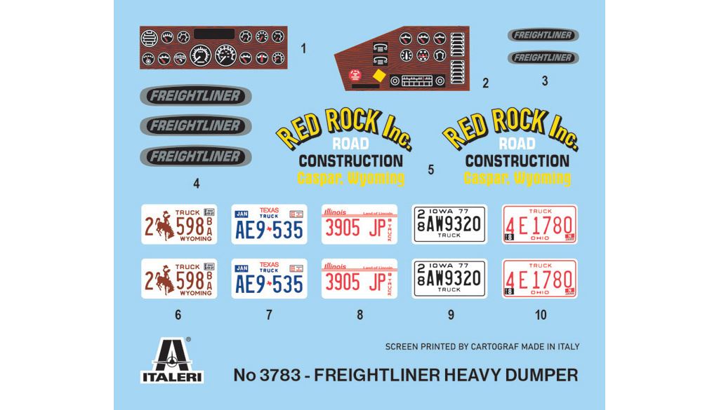 Italeri Freightliner Heavy Dumper