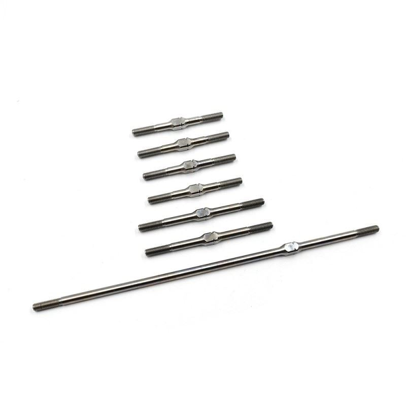 Yeah Racing 64 Titanium Turnbuckle Set (7Pcs) For Kyosho Optima Pro