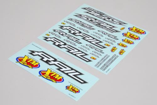 XTM Racing Decal Sheet - Rail