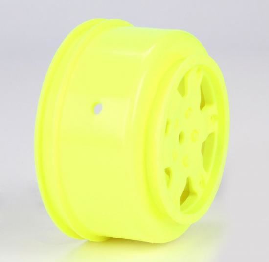 TLR Wheel, Yellow (2): 22SCT