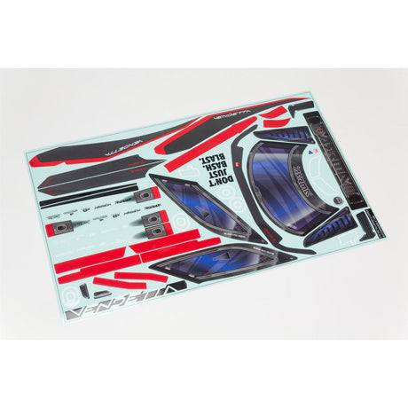 Arrma VENDETTA 4X4 Clear Body with Decals