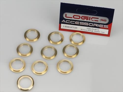 RACTIVE Porthole, 20mm, Without Flange, Glazed, 10pk