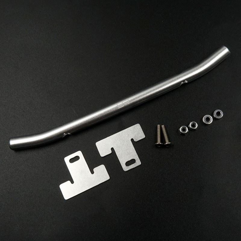 Yeah Racing Aluminum Alloy Rear Bumper For Tamiya Wild Willy 2 WR02 Silver