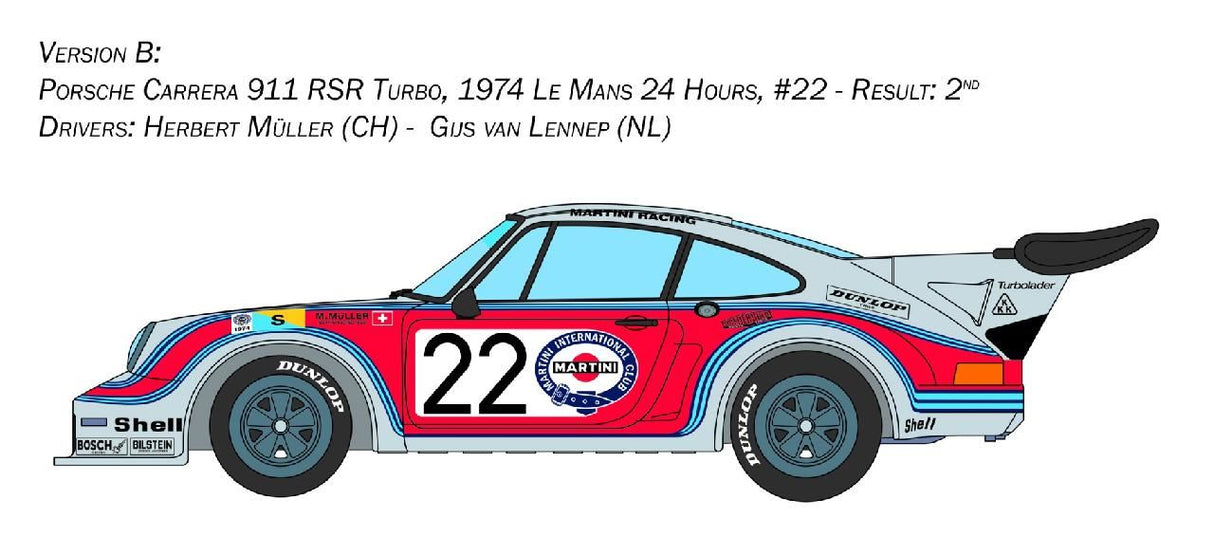 Italeri Porsche RSR 934