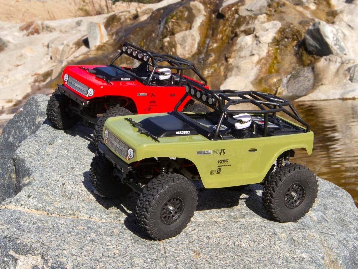 Axial SCX24 Deadbolt 1/24th Scale Electric 4WD RTR Green - AXI90081T2