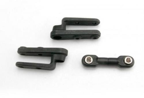 Traxxas Servo Horns, Steering Link (3X12mm Threaded Rod/Ends/Balls)