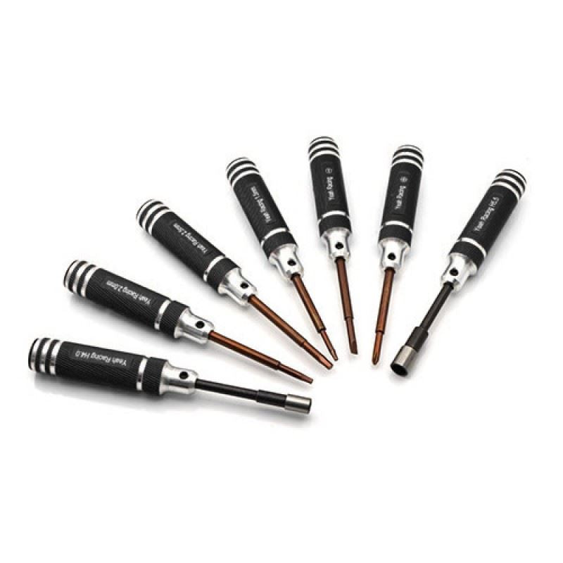 Yeah Racing Mini Tools Set w/ Tool Bag For RC CAR Black