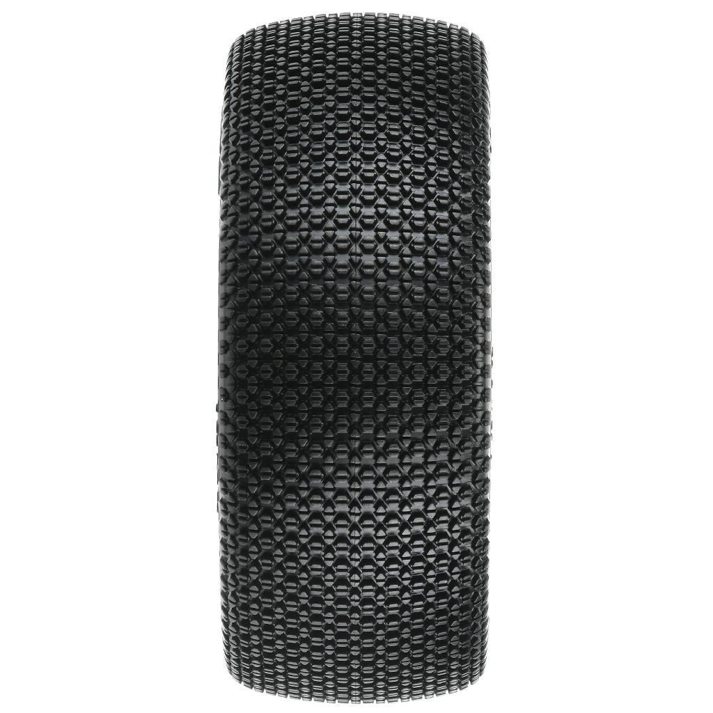 Proline 1/8 Slide Lock M3 Front/Rear Buggy Tires Mounted 17mm White