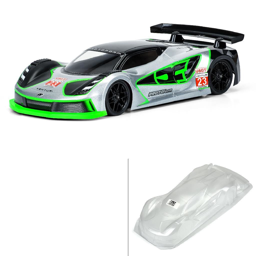 PRM 1/10 Venturi GT Clear Body: 190mm Touring Car