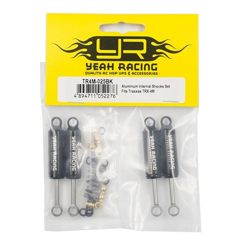 Yeah Racing Aluminum Internal Shocks Set Fits Traxxas TRX-4M