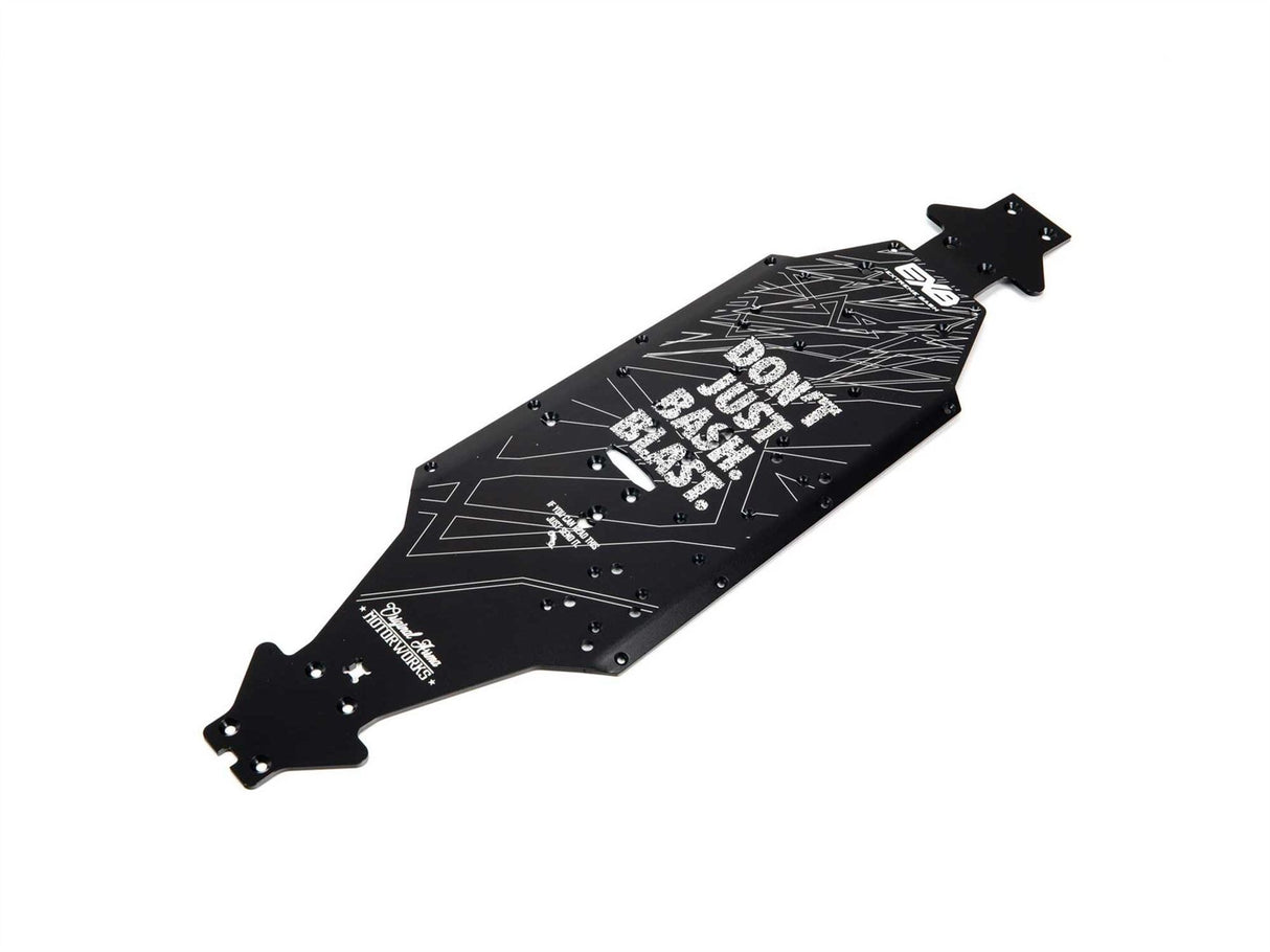 Arrma Aluminum Chassis CNC 7075 T6 XLWB Black