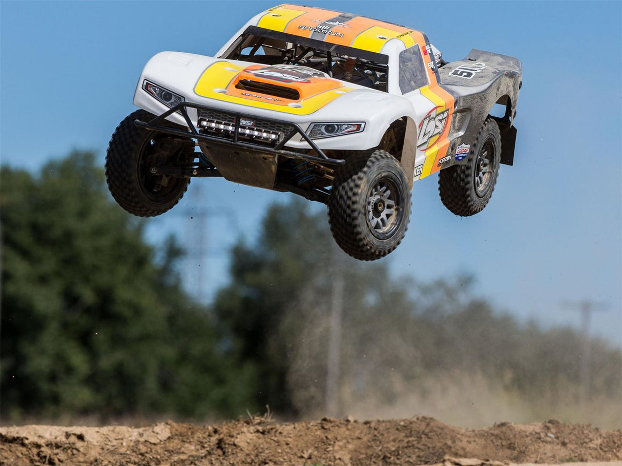 Losi 5IVE-T 2.0 V2: 1/5 4wd SCT Gas BND: Gry/Org/Wht