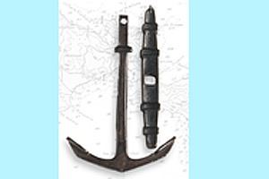 Artesania Spanish Anchor + Cepo 45X30mm