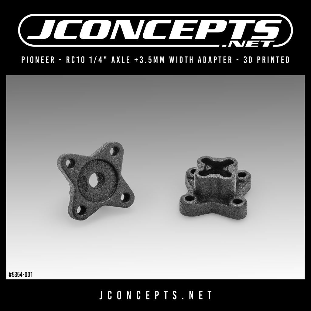 Pioneer - Rc10 1/4In Axle +3.5Mm 3D Print 2Pc