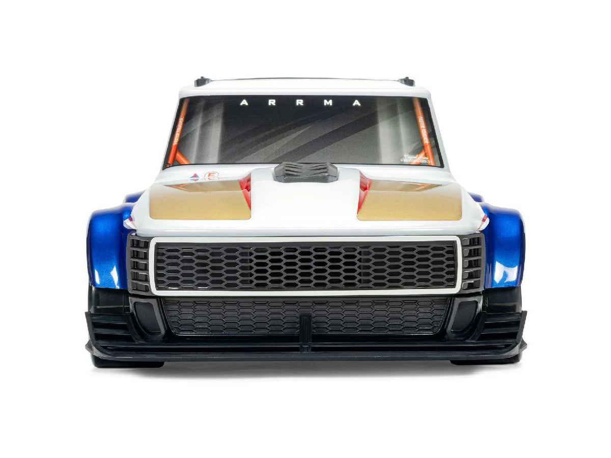 Arrma 1/12 Infraction Grom 3S Blx 4X4 Rtr, Blue/Red