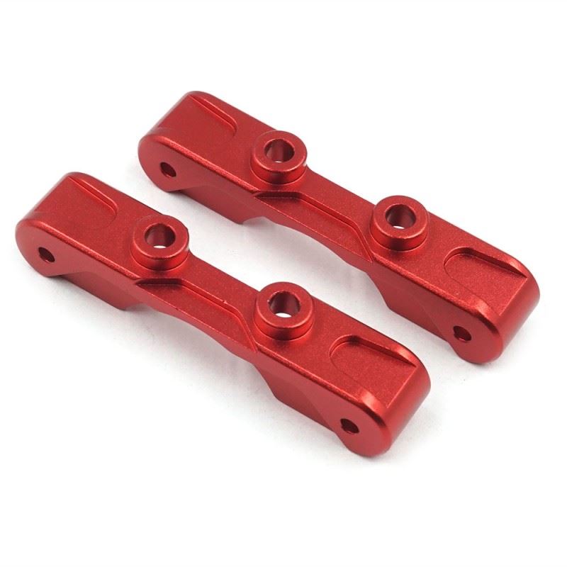 Yeah Racing Aluminum Suspension Mount For Tamiya TT-01/ TT-01E Red