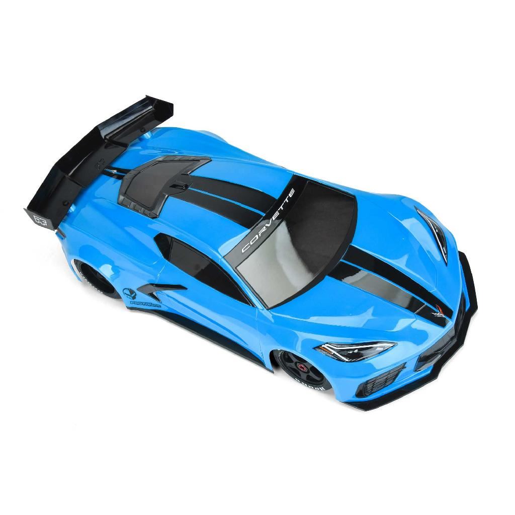 PRM 1/7 Chevrolet Corvette C8 Clear Body: ARRMA Felony & Infract