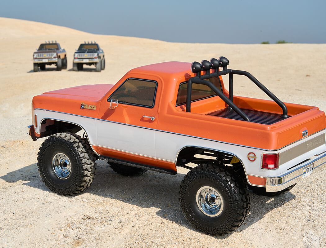 FMS FCX10 1 10 CHEVROLET K5 BLAZER RS ORANGE