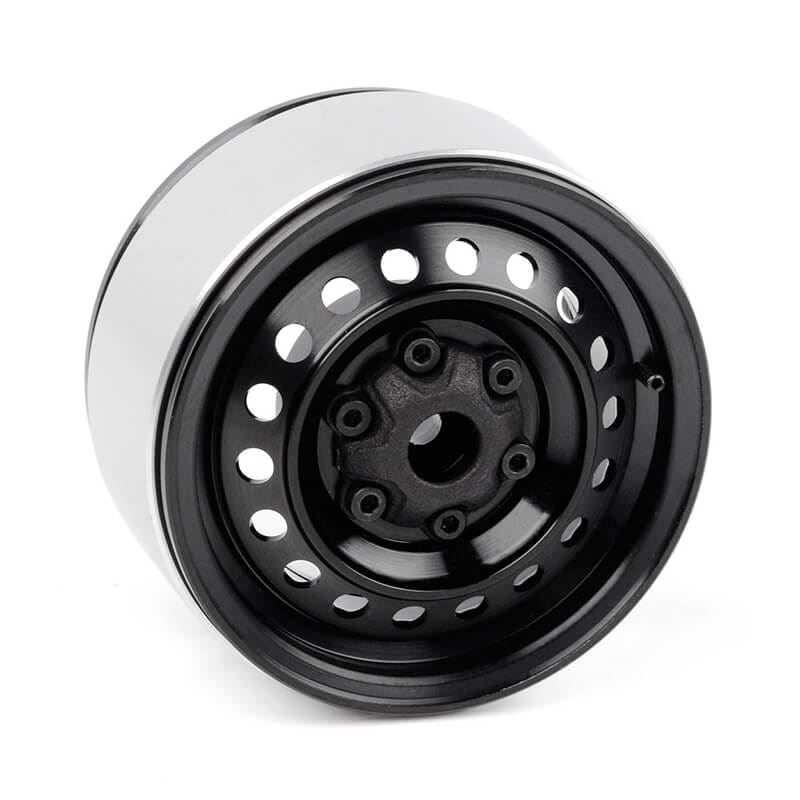 RC4WD RAD 1.9 ALUMINUM INTERNAL BEADLOCK WHEELS (BLACK)