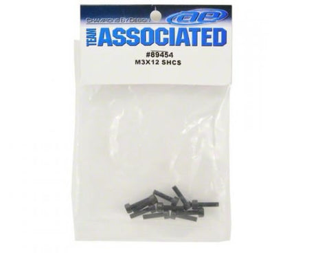 TEAM ASSOCIATED M3 X 12mm SHC SCREW (10)