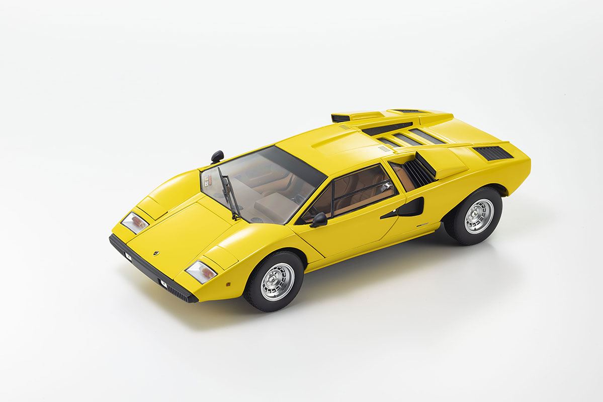 Kyosho 1:18 Lamborghini Countach Lp400 1974 Yellow