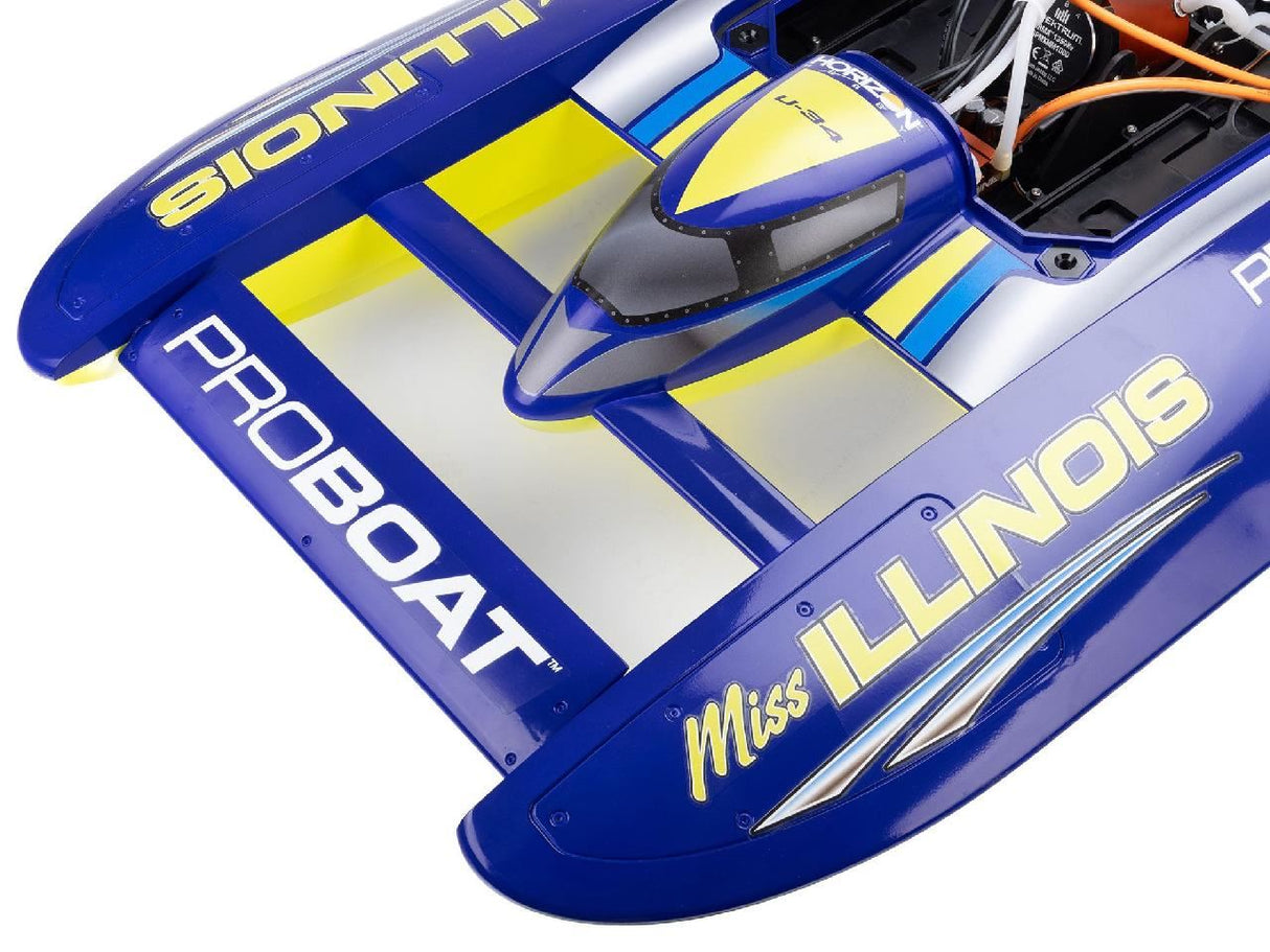 Proboat Miss Illinois U-34 34In Unlimited Hydro Race Rtr Boat