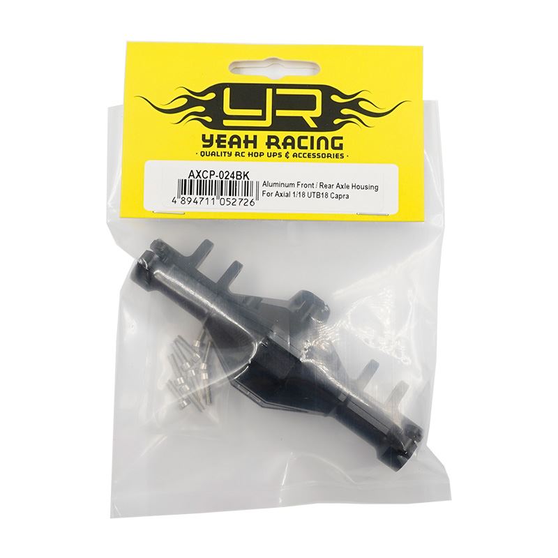 Yeah Racing Aluminum Front or Rear Axle Housing For Axial 1/18 UTB18 Capra