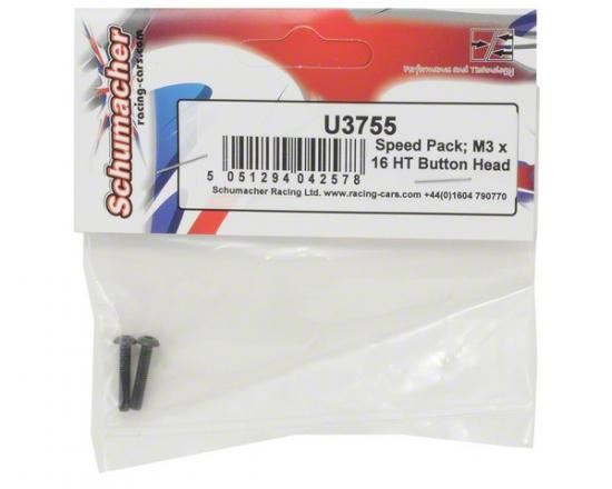 Schumacher Speed Pack - M3X16 Ht Button Hd