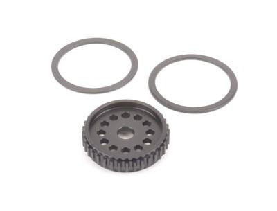 Schumacher Pro front Diff Pulley & Fences - CAT XLS
