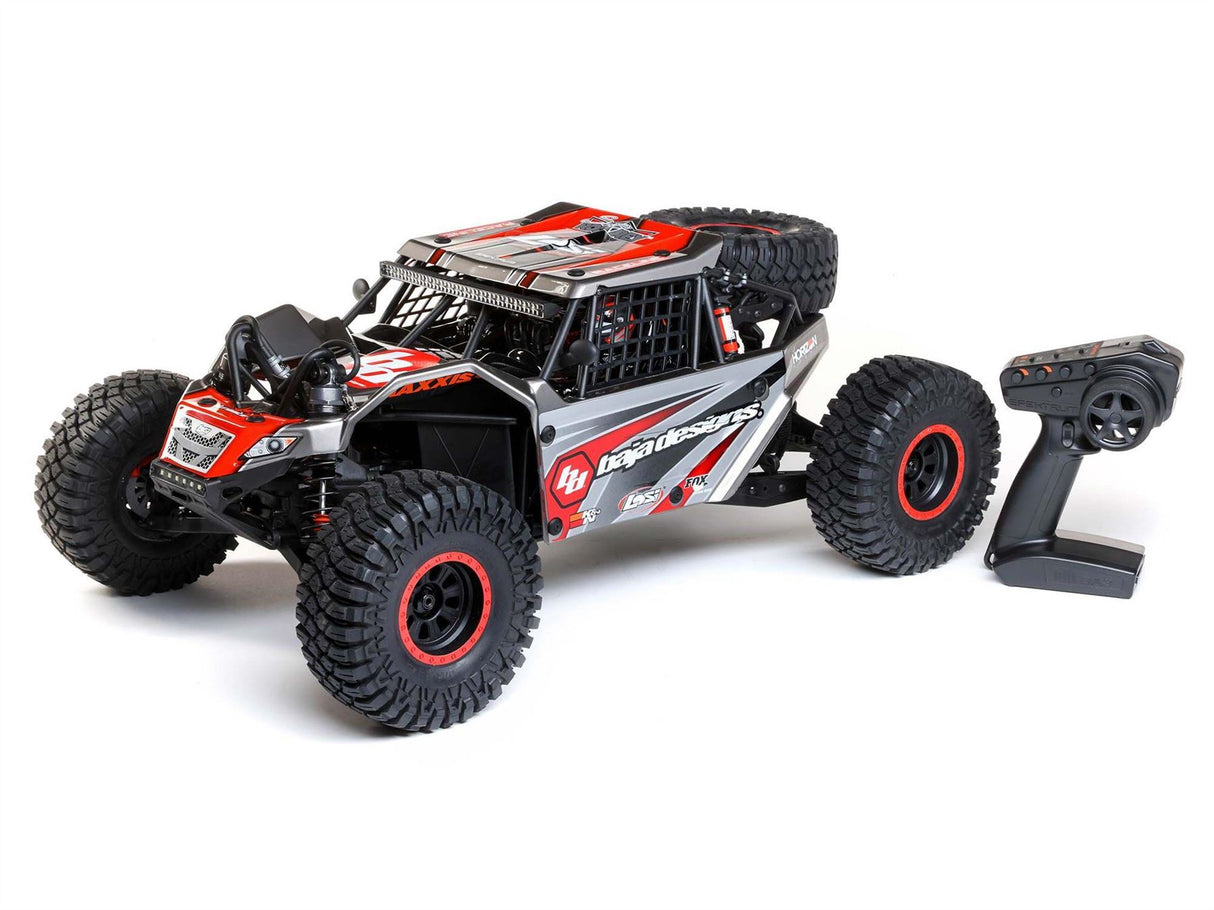 Losi Super Rock Rey: 1/6 4WD Elec Rock Racer, RTR Gray